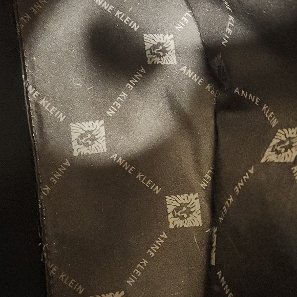 Anne Klein Women's Black Faux Leather Perfect Tote - Picture 15 of 16